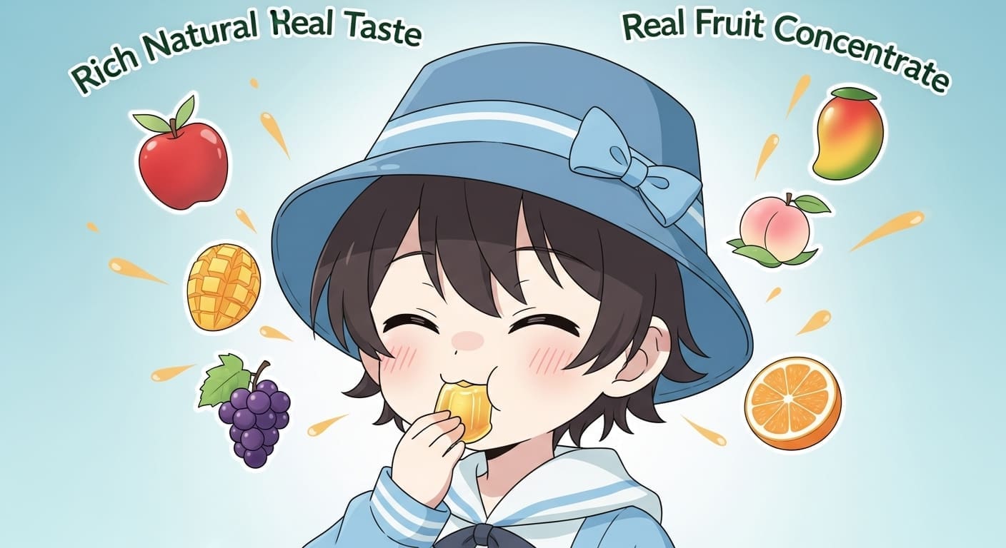눈을-감고-입안-가득-퍼지는-과일-맛을-행복하게-즐기는-캐릭터