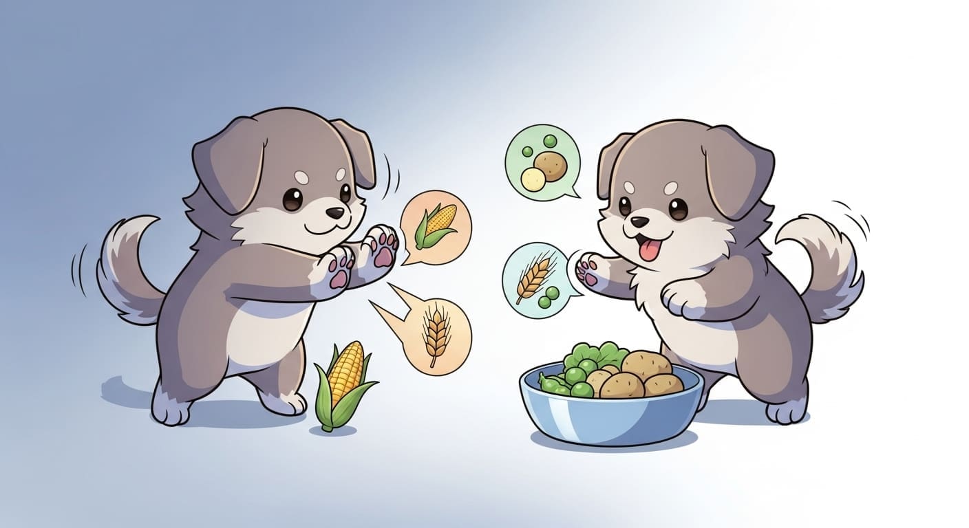 어떤-카레를-골라야-할지-물음표-표정을-짓고-있는-캐릭터