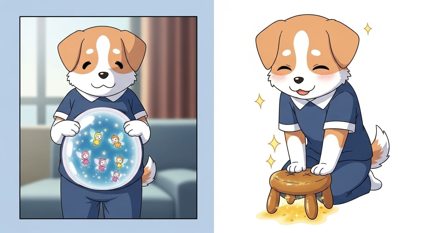 끓고-있는-냄비에-카레-블록을-넣는-요리-초보-캐릭터